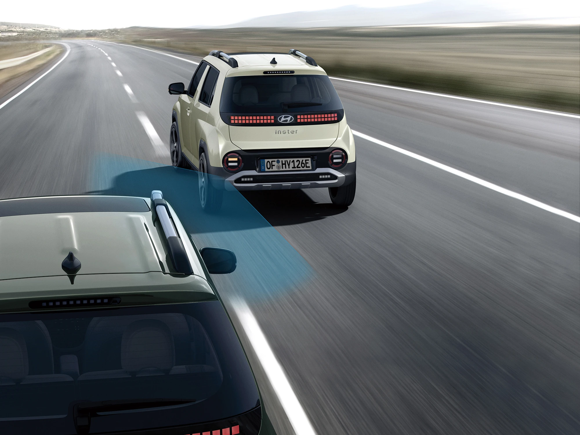 Hyundai Inster Toter Winkel Assistent